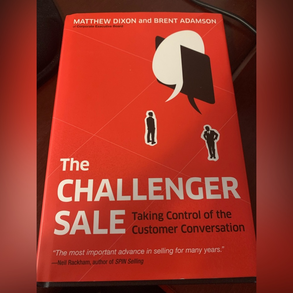 Challenger Sale Book Hard Cover